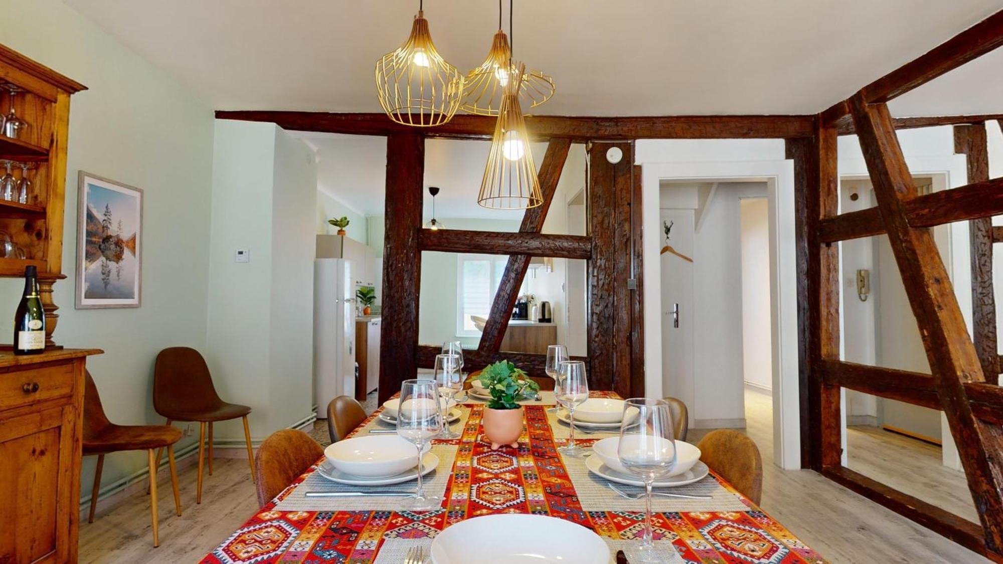 Ferienwohnung Le Petit Chez Vous Colmar Exterior foto