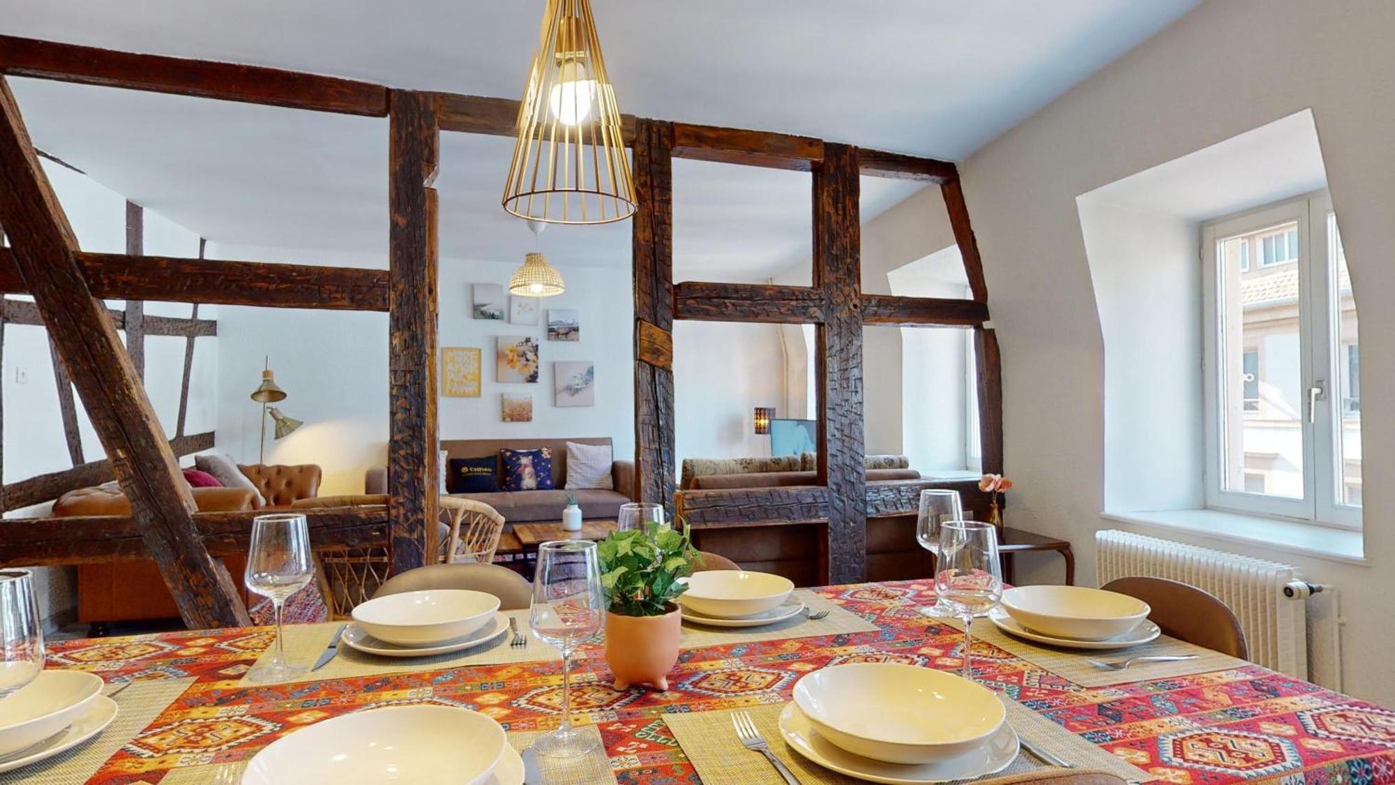 Ferienwohnung Le Petit Chez Vous Colmar Exterior foto