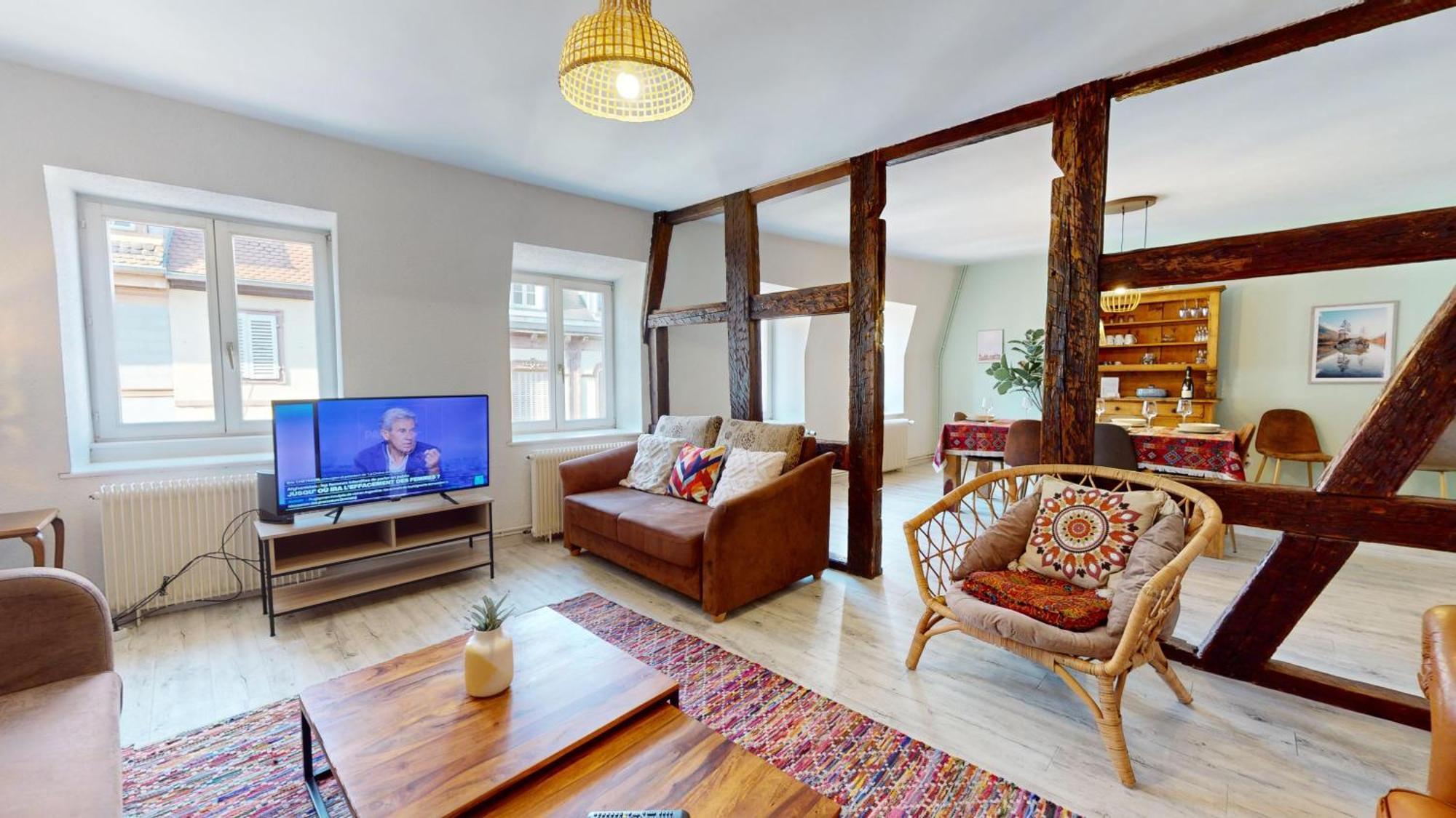 Ferienwohnung Le Petit Chez Vous Colmar Exterior foto